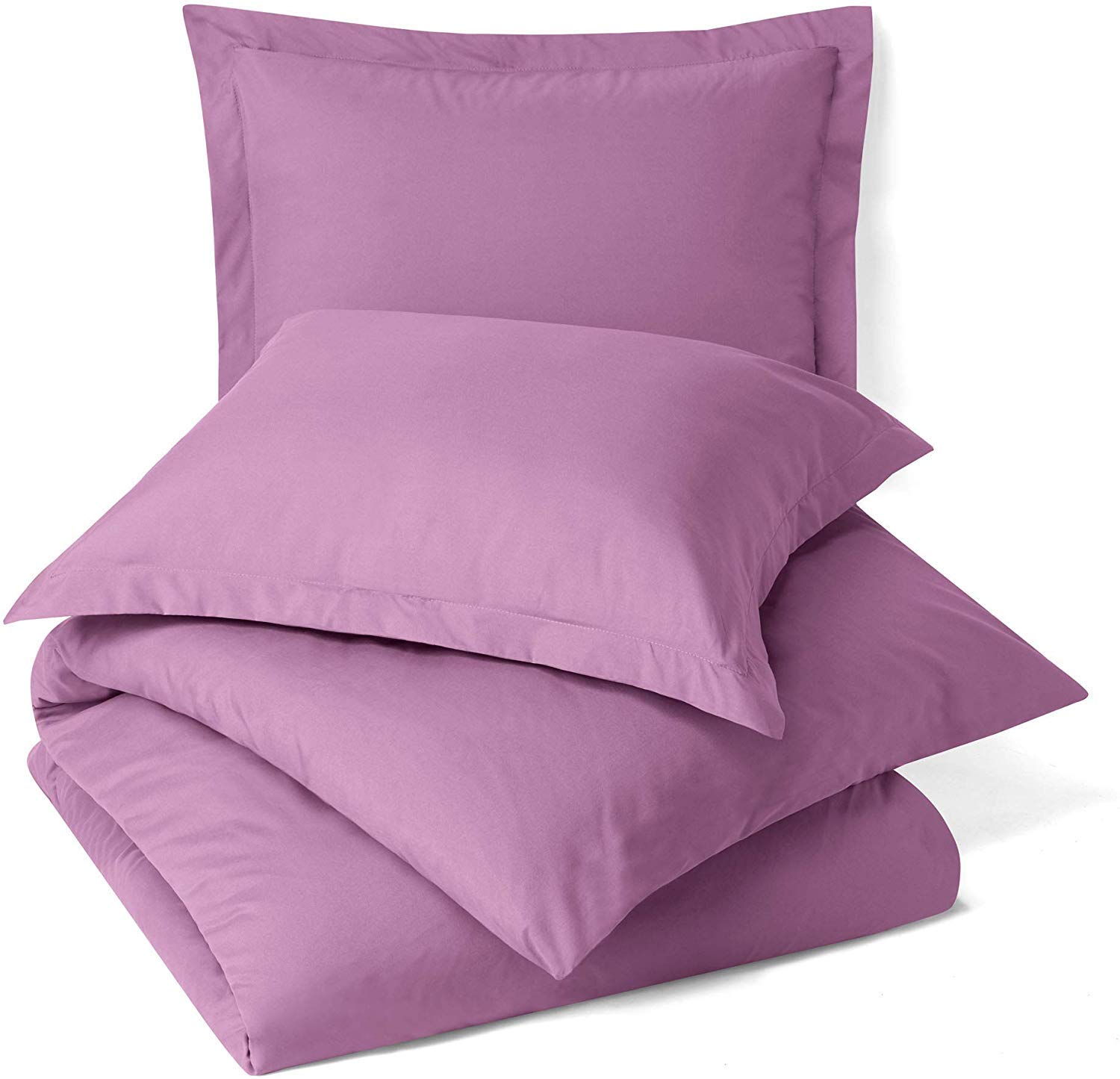 Premium 300 GSM Organic Cotton Duvet Cover & Comforter Set - 500 Thread Count, Twin XL, Lavender - Ultra Soft & Breathable Bedding for Cozy Sleep & Guest Room Comfort