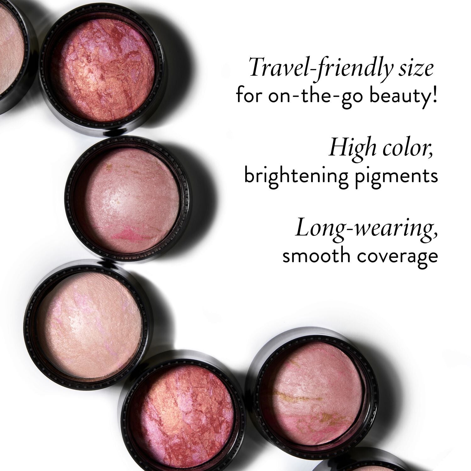 Baked to Go Blush n Brighten - Natural Blush Makeup for Cheeks, Buildable & Long-Lasting - Perfect for Everyday Wear & Special Occasions