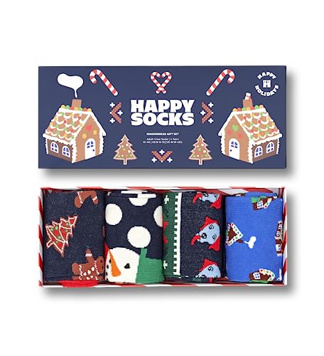 4-pack Gingerbread Socks Gift Set