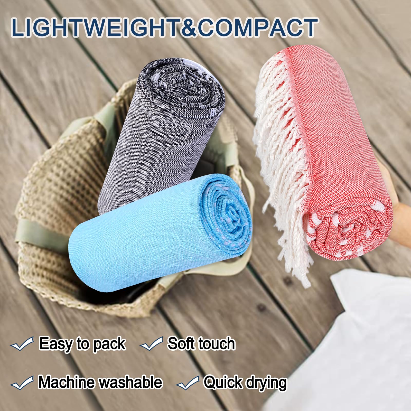 Premium 2-Pack Oversized Beach Towels 39