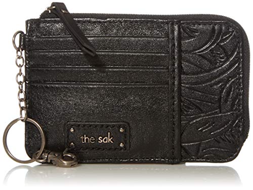 Black Leaf Embossed