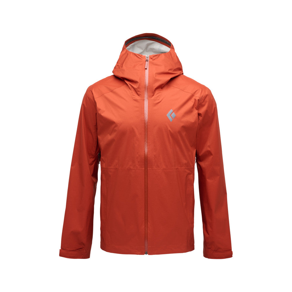 Black Diamond Fineline Stretch Shell Jacket for Men - Waterproof Hiking & Outdoor Adventure Gear for Climbing, Skiing & Winter Sports