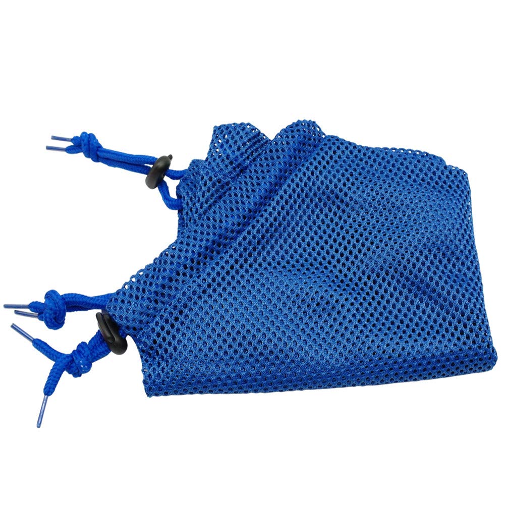 SOCHII Mesh Cat Grooming Bag - No Scratching No Biting Pet Restraint for Bathing, Nail Trimming & Vet Visits - Safe & Comfortable Cat Bath Bag for Stress-Free Grooming - Perfect for Home Use & Veterinary Clinics (Blue, Medium)