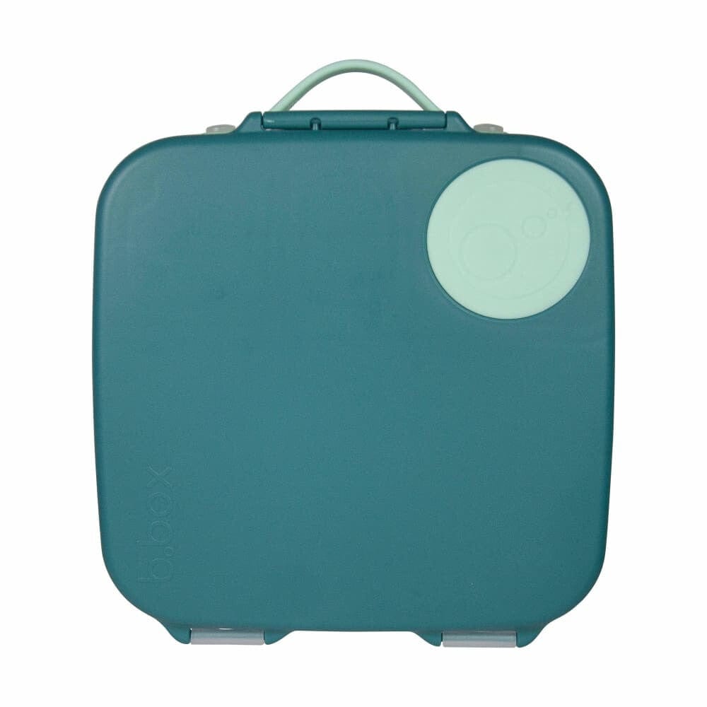 Large Bento Style Leakproof Lunch Box for School & Kindergarten - Emerald Green Eco-Friendly Food Container | Perfect for Kids Lunch, Office Meals & Picnics
