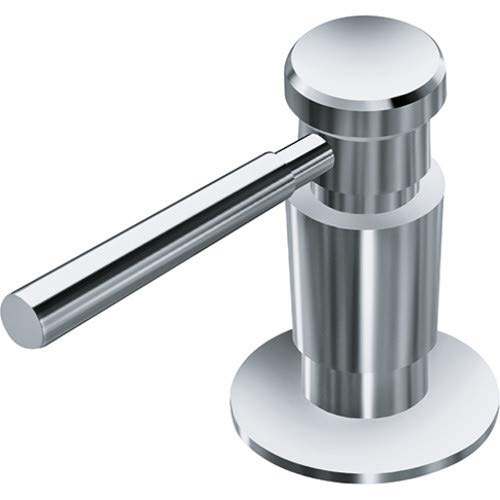 Premium Franke Absinthe Polished Chrome Soap Dispenser - Touchless Automatic Liquid Soap Dispenser for Kitchen, Bathroom, or Office - Modern & Hygienic Hand Soap Dispenser for Home or Commercial Use