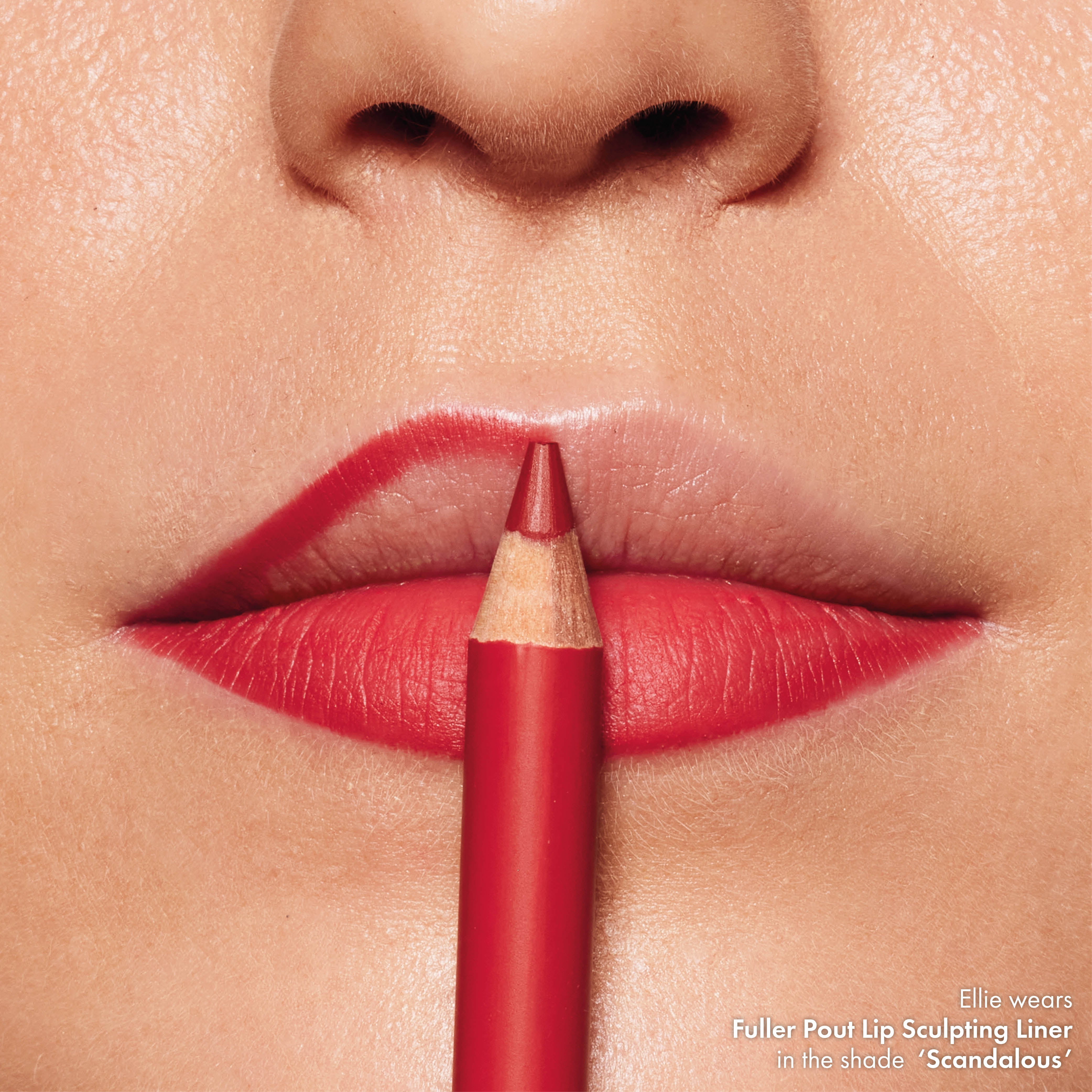 Fuller Pout Sculpting Lip Liner - Waterproof & Long-Lasting Lip Pencil for Perfect Lip Contour | Ideal for Everyday Makeup & Special Occasions