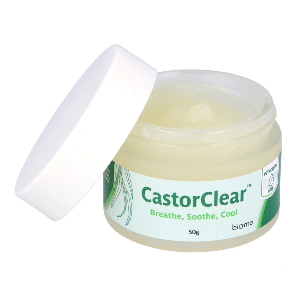 Biome CastorClear™ - 100% Pure Organic Castor Oil for Hair Growth & Skin Care - Perfect for DIY Beauty Treatments & Natural Remedies