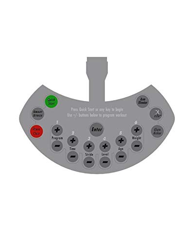 Original Display Console Keypad 101892-001 Replacement for Octane Fitness Pro 4500 Elliptical Machine - Perfect for Home Gym Workouts & Fitness Centers