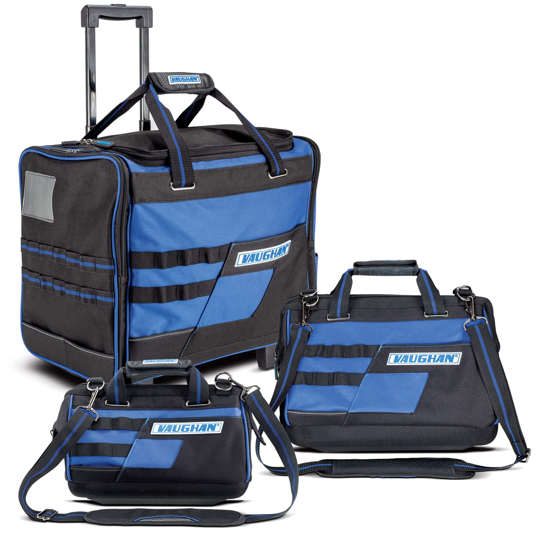 3 Piece Heavy Duty Tool Bag Set with 18