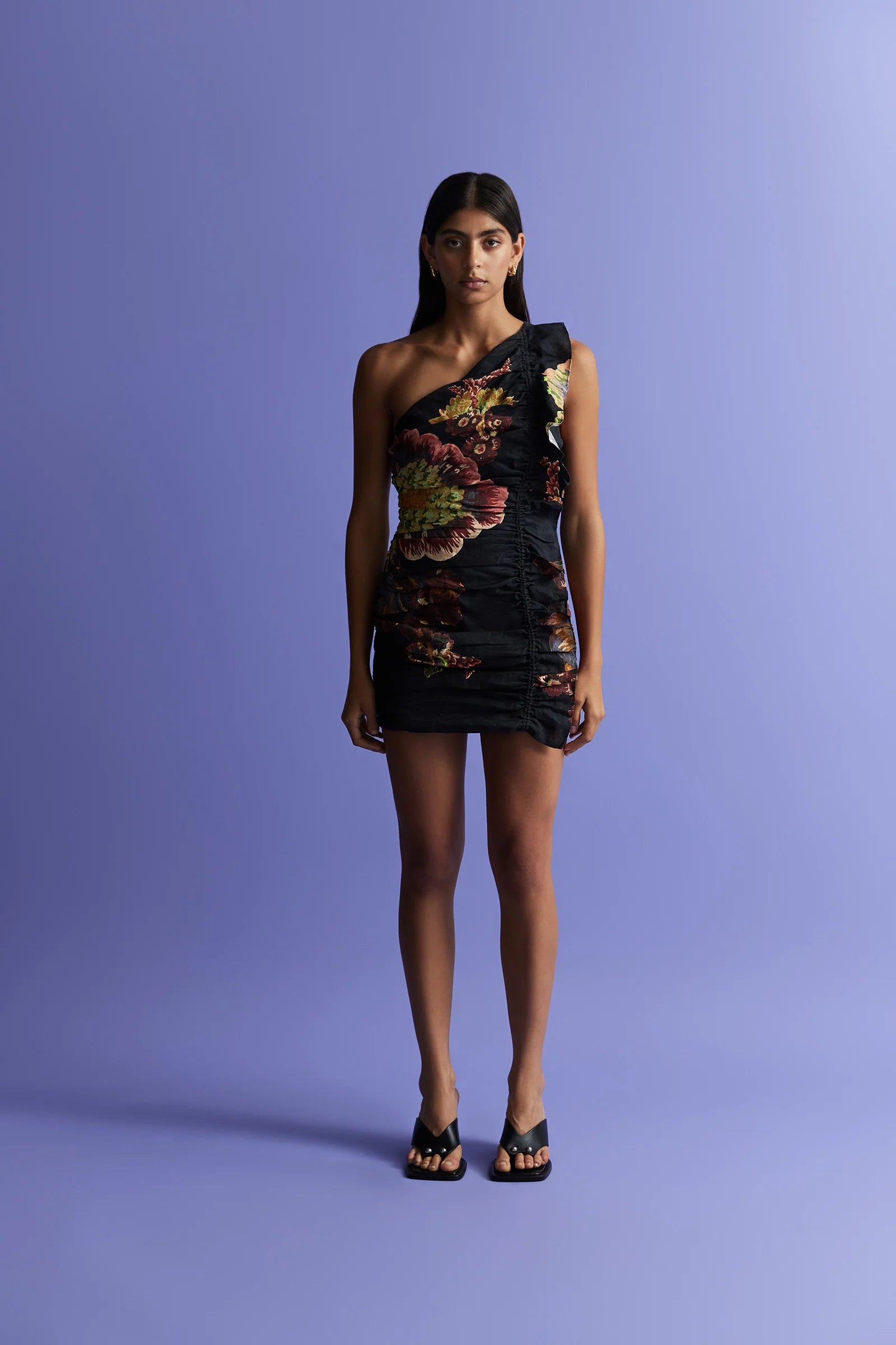 Elegant Clementine One Shoulder Mini Dress - Sexy Party Dress for Women, Perfect for Night Out, Club, Date Night and Special Occasions