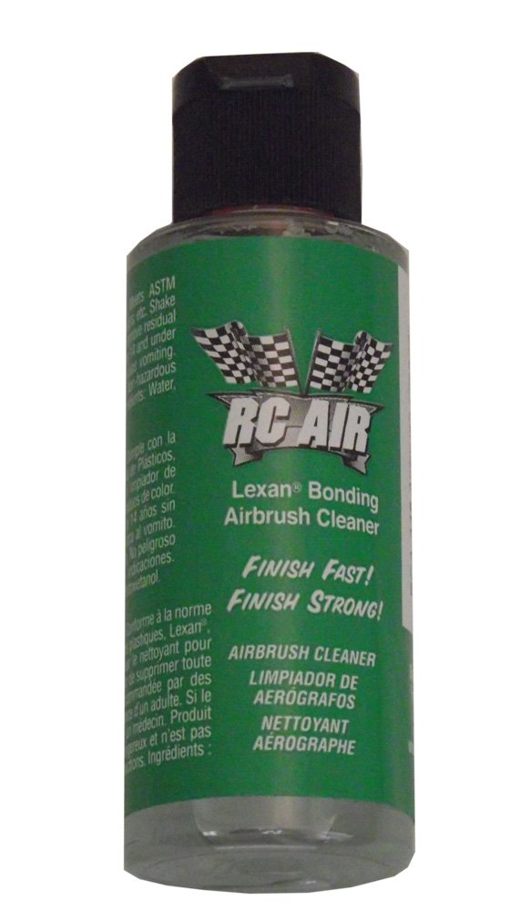 BADGER Rc Air Radio Control Lexan Paint Airbrush Cleaner 2 Oz. -RCA-348 | Premium Airbrush Cleaning Solution for Hobbyists & Model Painters | Perfect for RC Cars, Miniatures & Art Projects