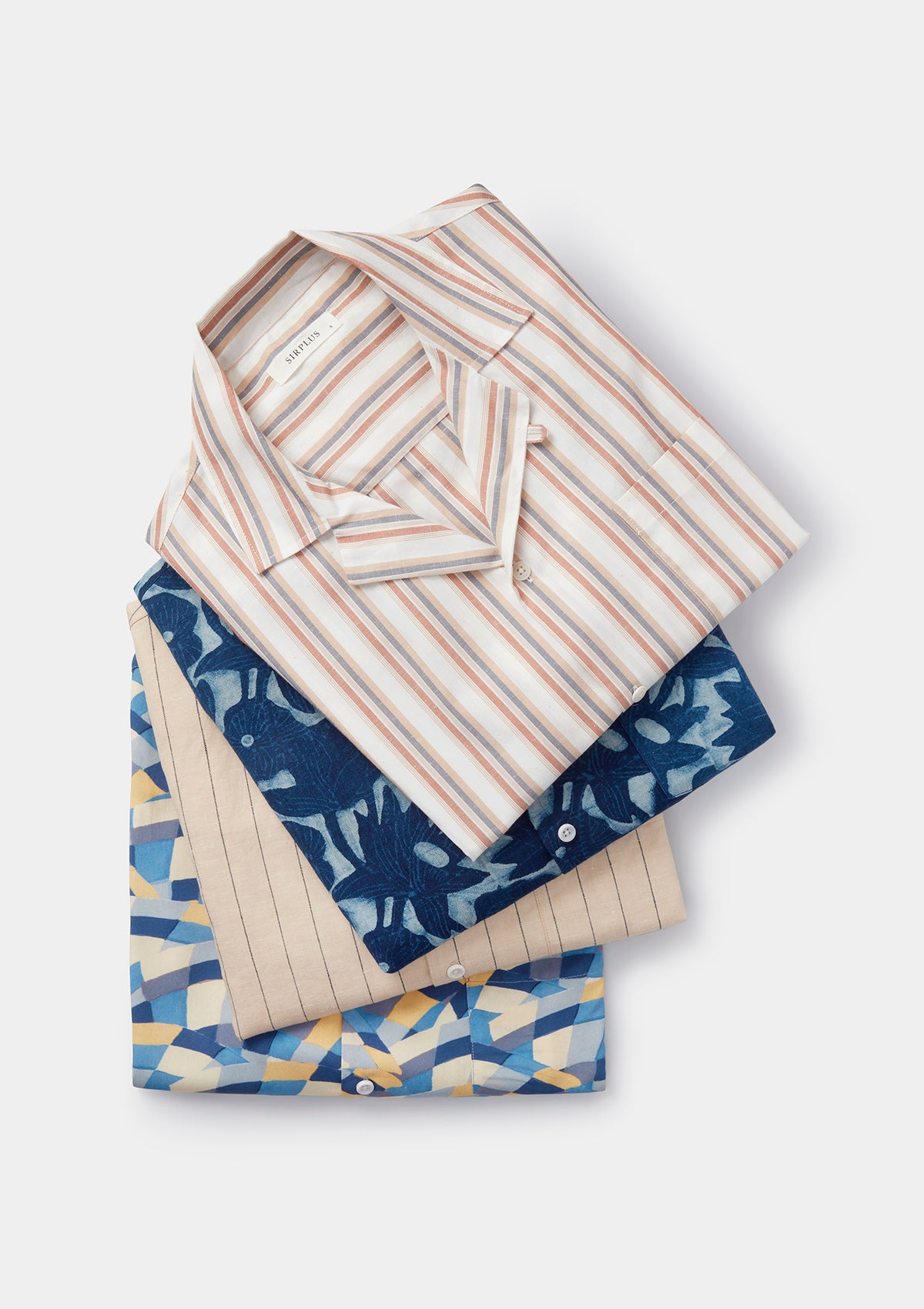 Stylish Ecru Pinstripe Cotton Cuban Shirt for Men | Breathable Summer Casual Wear | Perfect for Beach, Vacation & Tropical Outfits