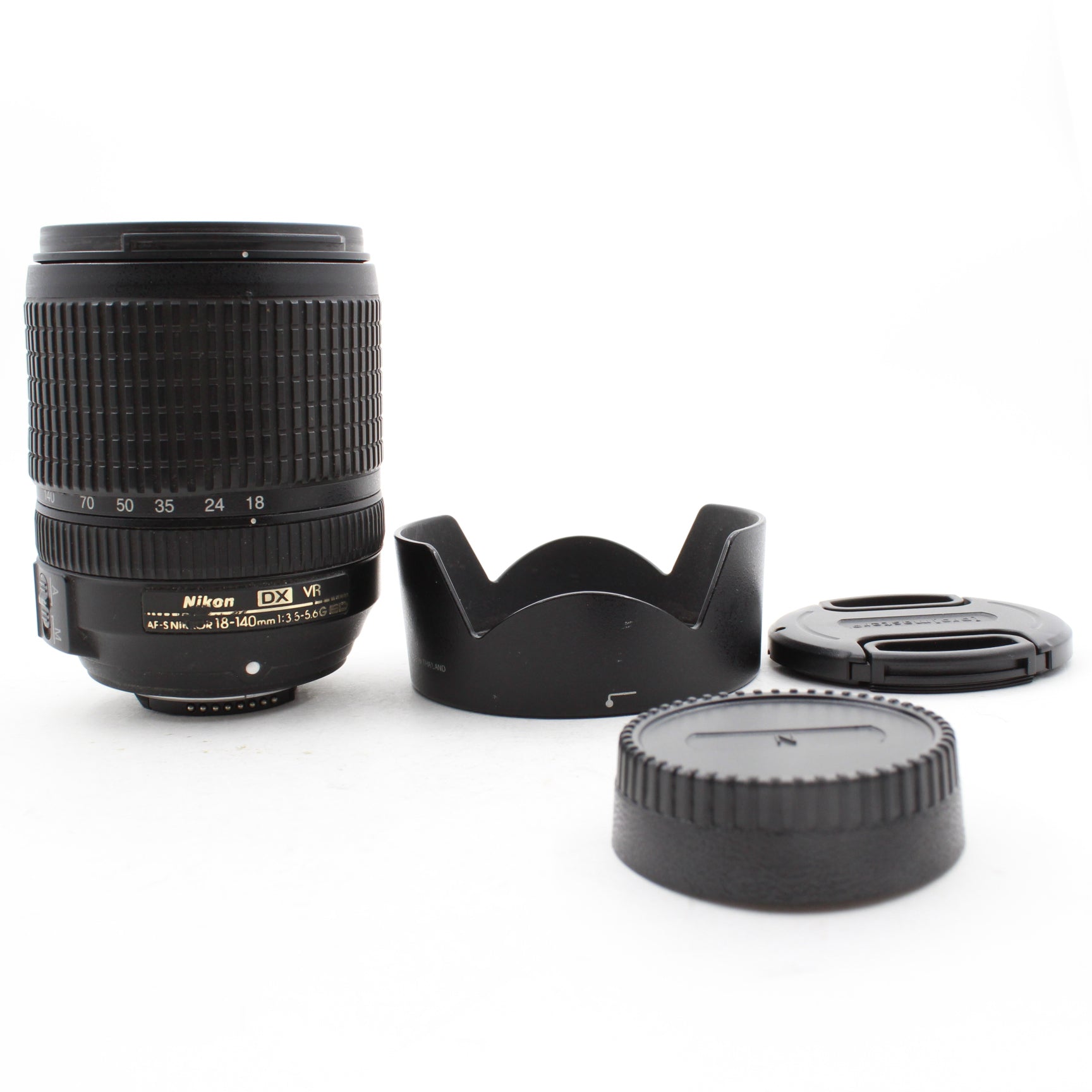 Used Nikon DX AF-S Nikkor 18-140mm f/3.5-5.6G ED VR Lens for DSLR Cameras - Perfect for Travel, Wildlife & Portrait Photography