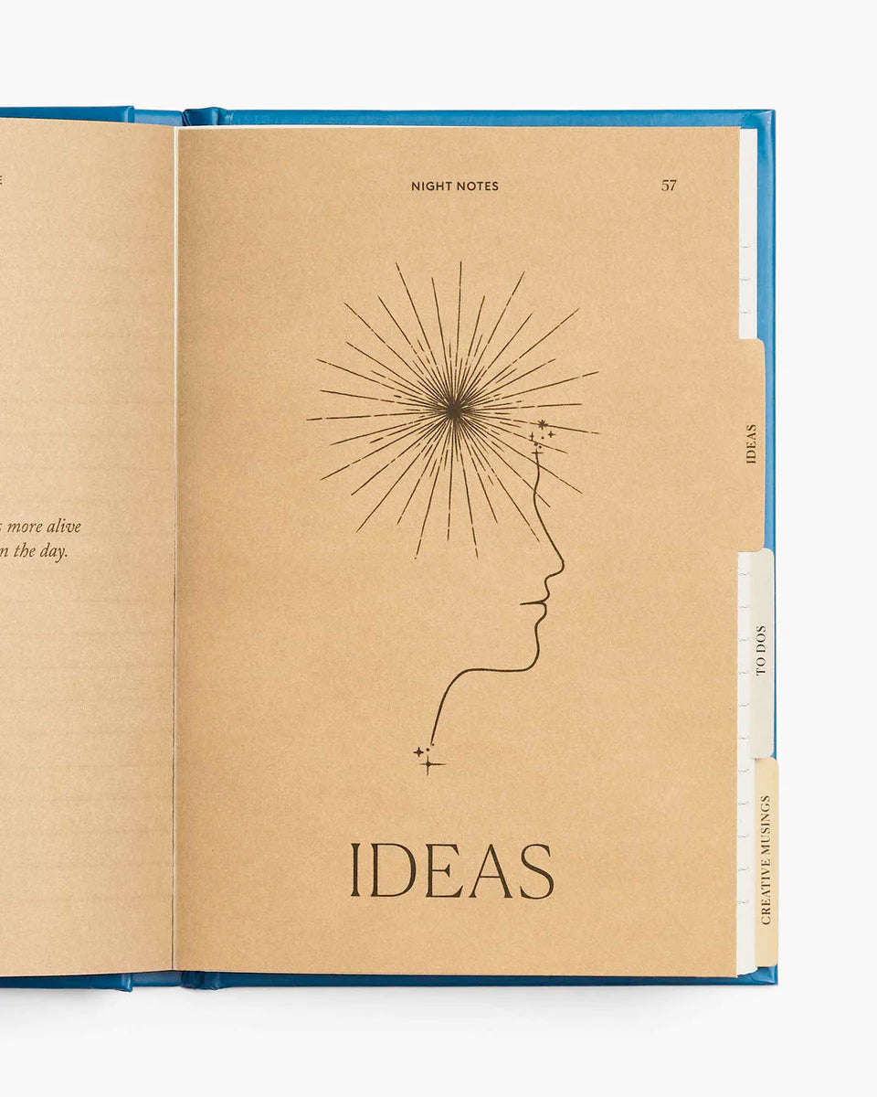 Intelligent Change Night Notes Journal - Reflective Notebook for Gratitude & Mindfulness - Perfect for Nighttime Journaling, Self-Care & Stress Relief