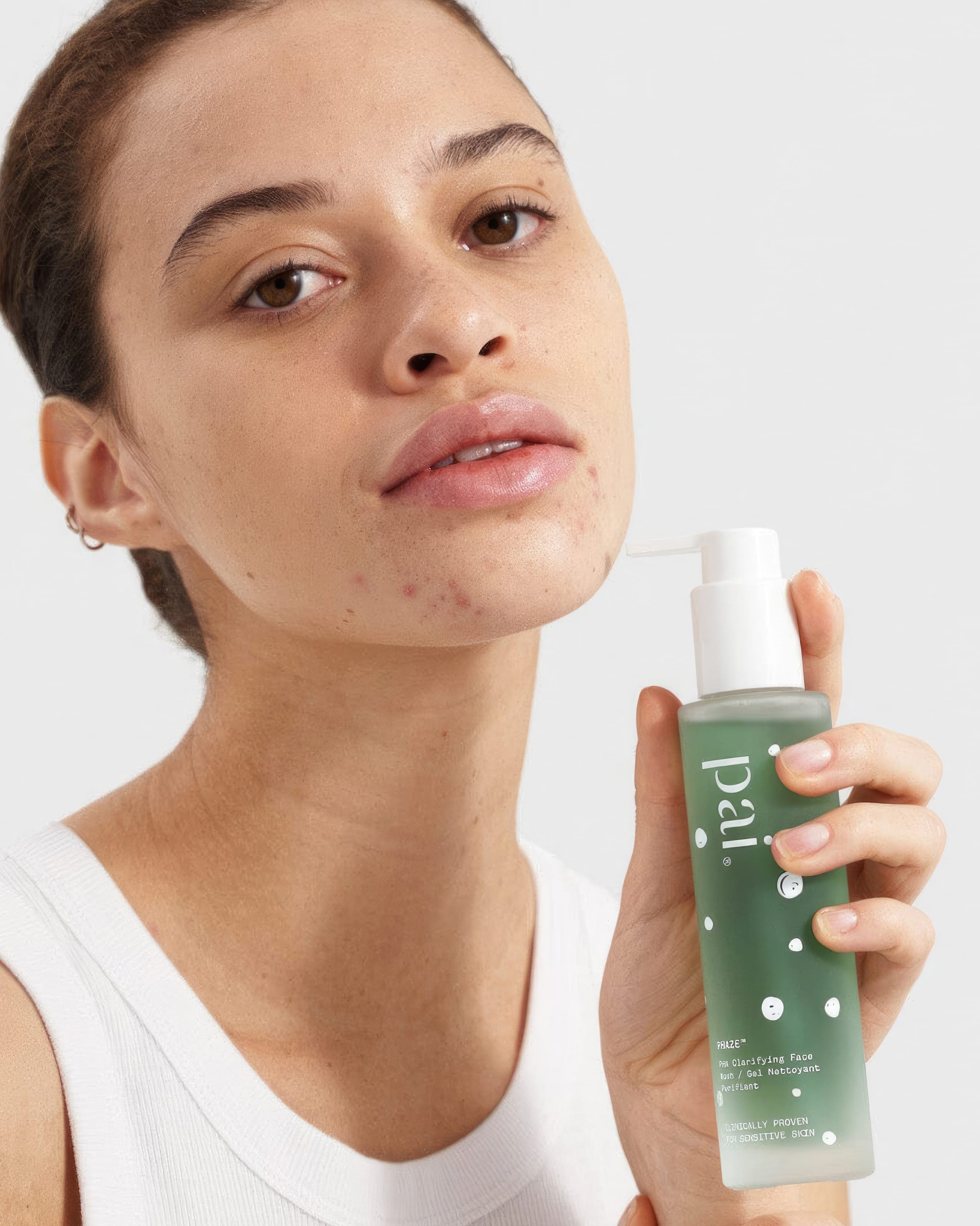 PHAZE Rebalance Clarifying Cleanser for Acne-Prone & Oily Skin - Gentle Face Wash with Salicylic Acid & Tea Tree Oil - Deep Cleansing for Clear, Balanced Skin - Perfect for Daily Skincare Routine & Post-Workout Use