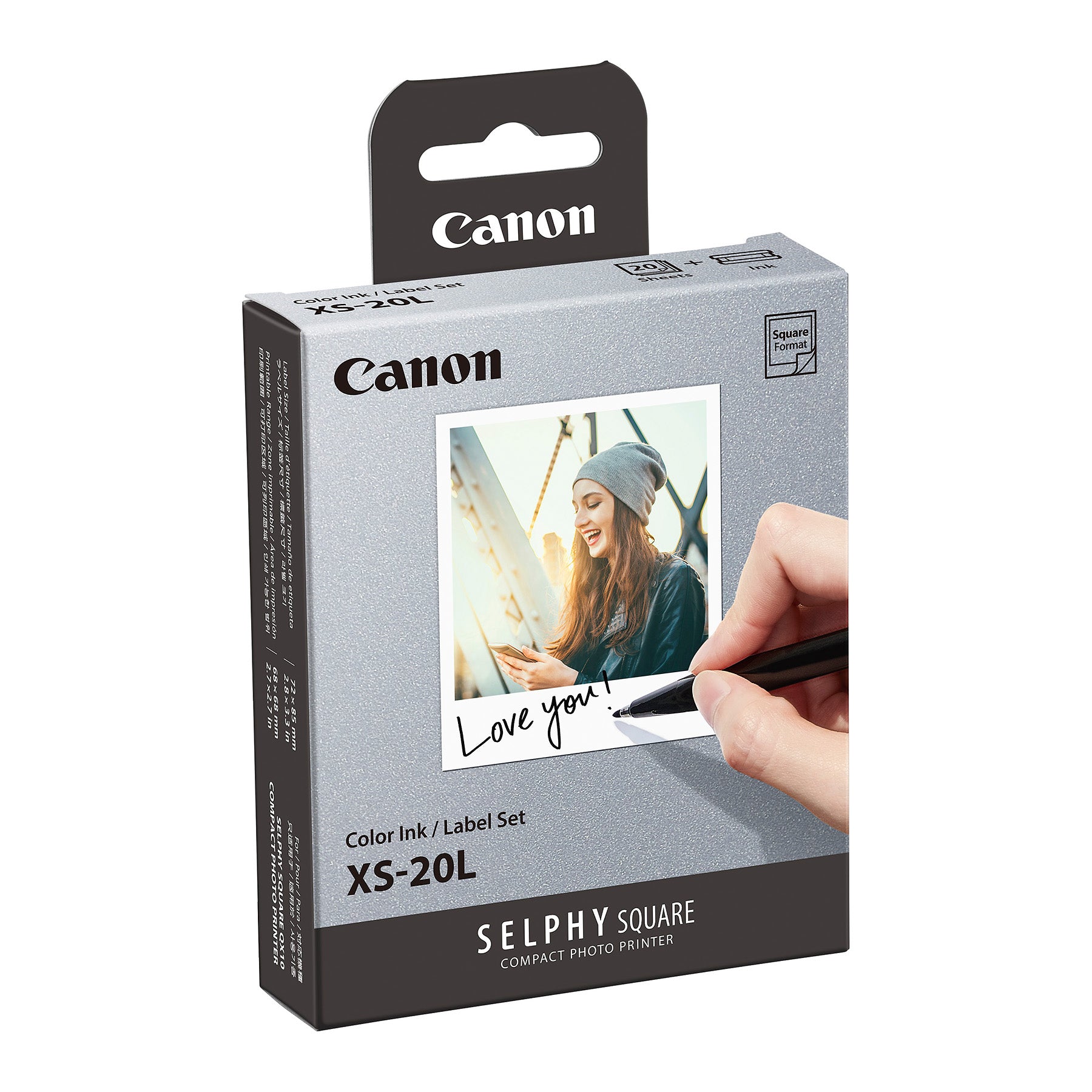 Canon SELPHY CP1300 Ink Cartridge & Sticker Kit XS-20L - Compatible with SELPHY CP1300, CP1200, CP910 Printers - Perfect for Photo Printing, Scrapbooking & DIY Projects