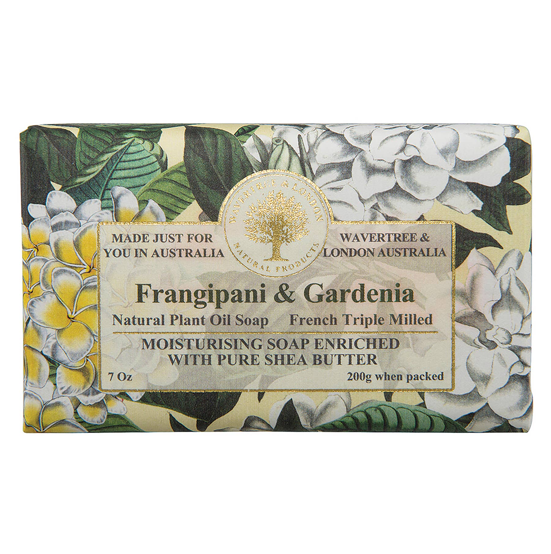 Luxury Frangipani & Gardenia Scented Bar Soap for Women - Handmade Natural Skin Care Gift Set for Spa, Bath & Relaxation at Home