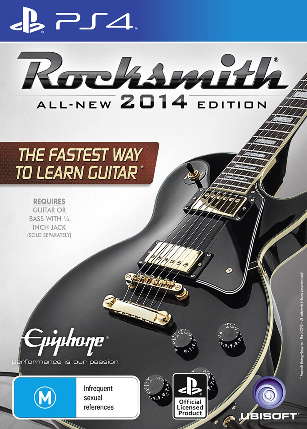 Rocksmith 2014 Edition - Remastered with Real Tone Cable | Learn Guitar Fast | Perfect for Beginners & Intermediate Players at Home