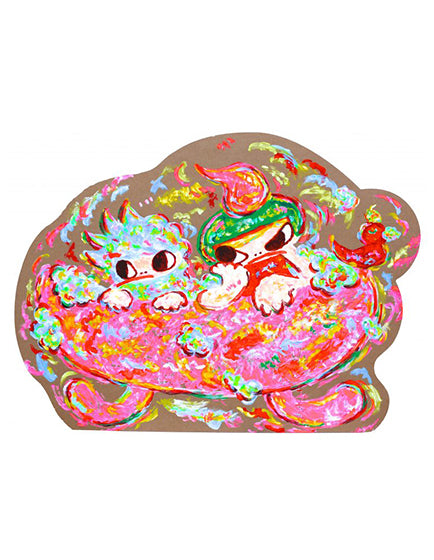 AYAKO ROKKAKU Art Print on Premium Cardboard - Unique Japanese Modern Wall Decor for Home & Office