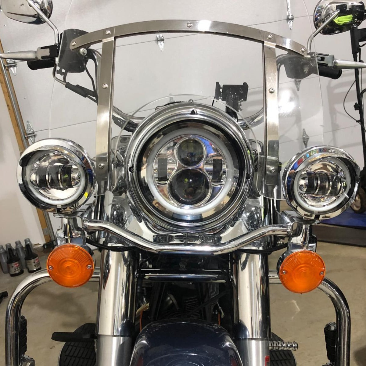 Eagle Lights 7 LED Headlight & 4.5
