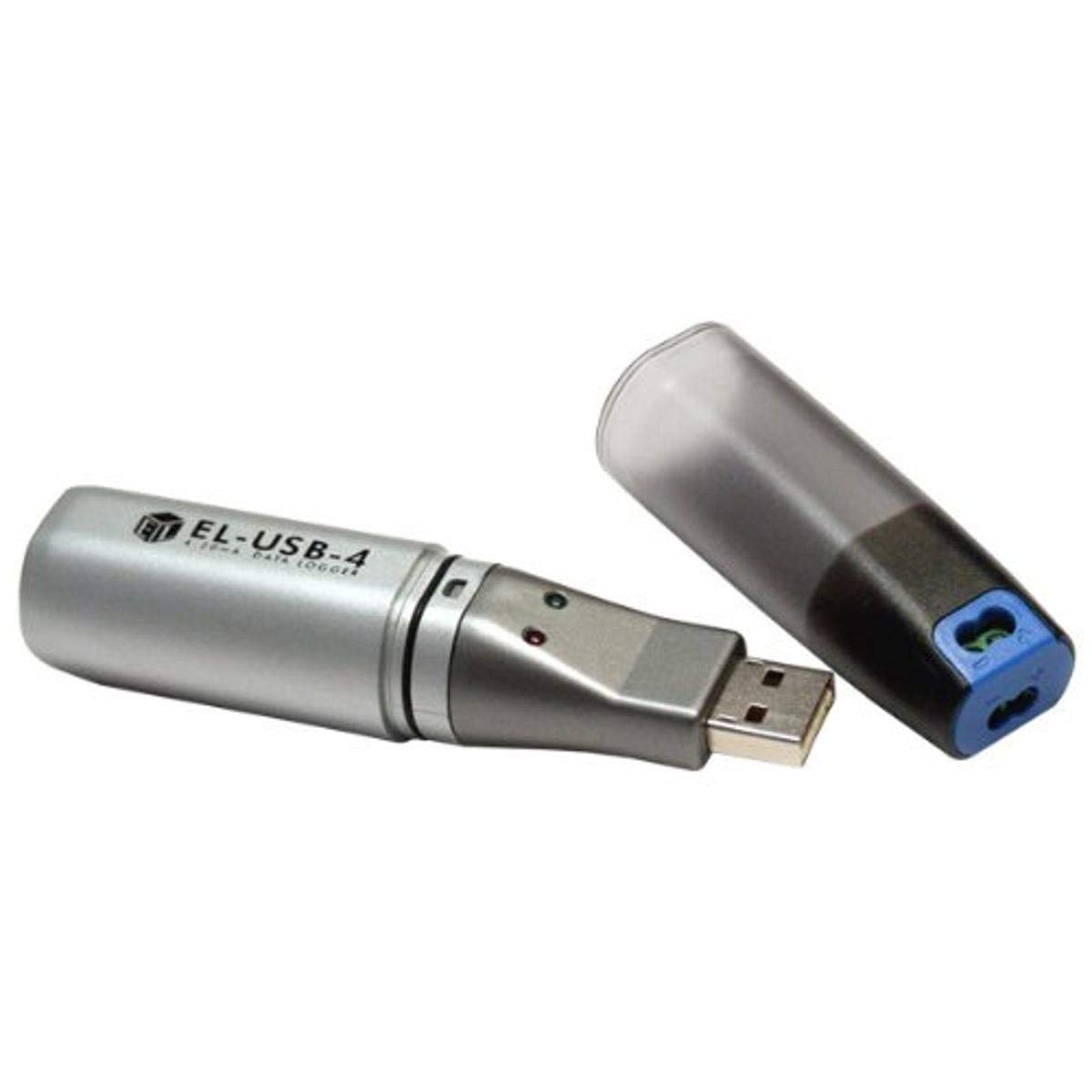 Lascar Electronics EL-USB-4 USB Current Data Logger - 32,000+ Readings, 1 Year Battery Life for Process Monitoring | Perfect for Industrial Equipment, Energy Audits & USB Device Testing