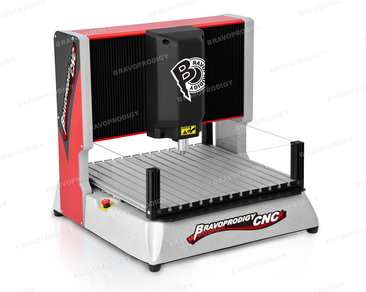 Bravoprodigy BE3000 CNC Router Machine - High Precision Wood & Metal Cutting for DIY, Crafts & Industrial Use - Demo Unit Available