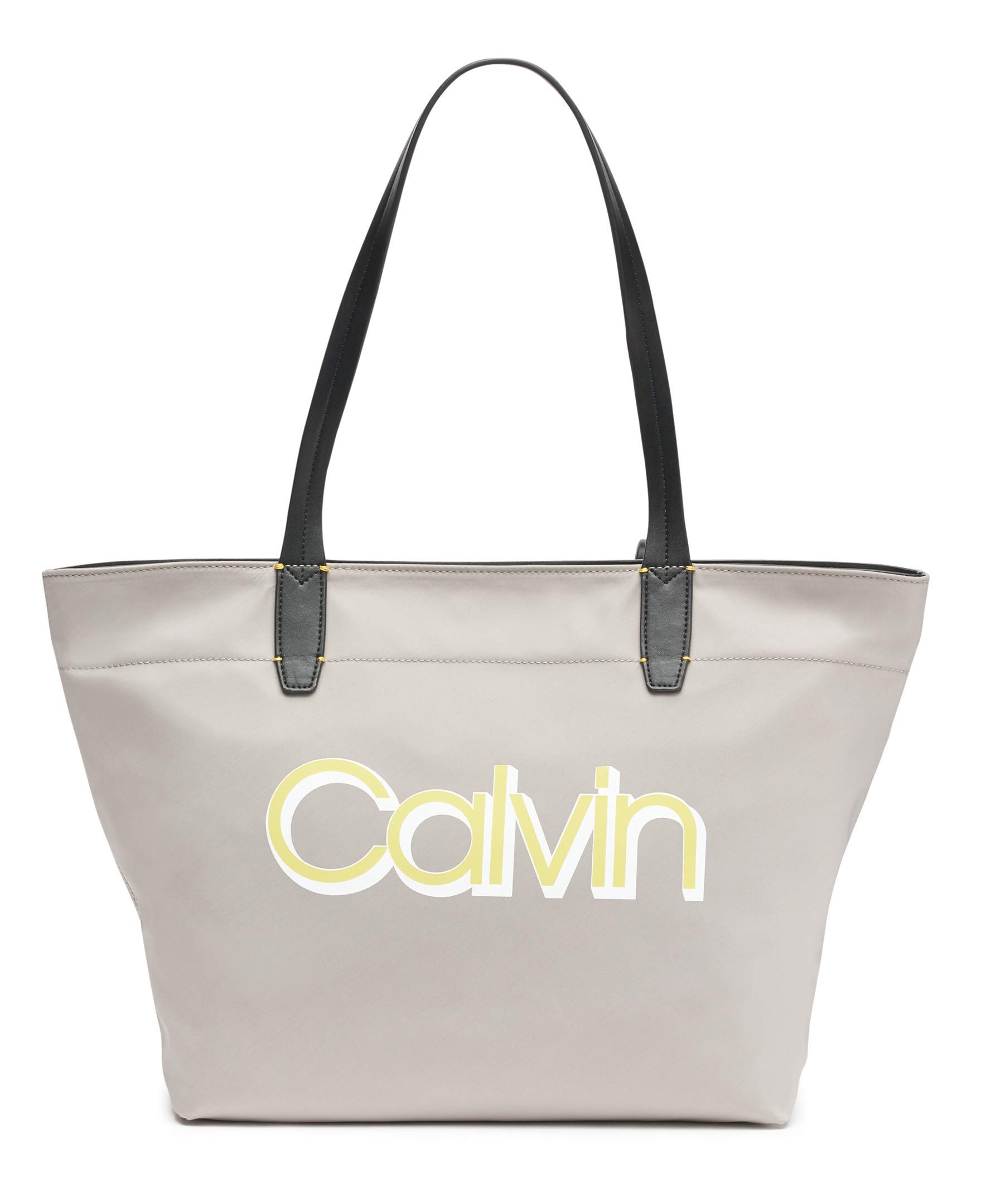 Calvin Klein Celia Nylon Small Tote Bag for Women - Lightweight & Durable Organizer Purse for Work, Travel & Everyday Use