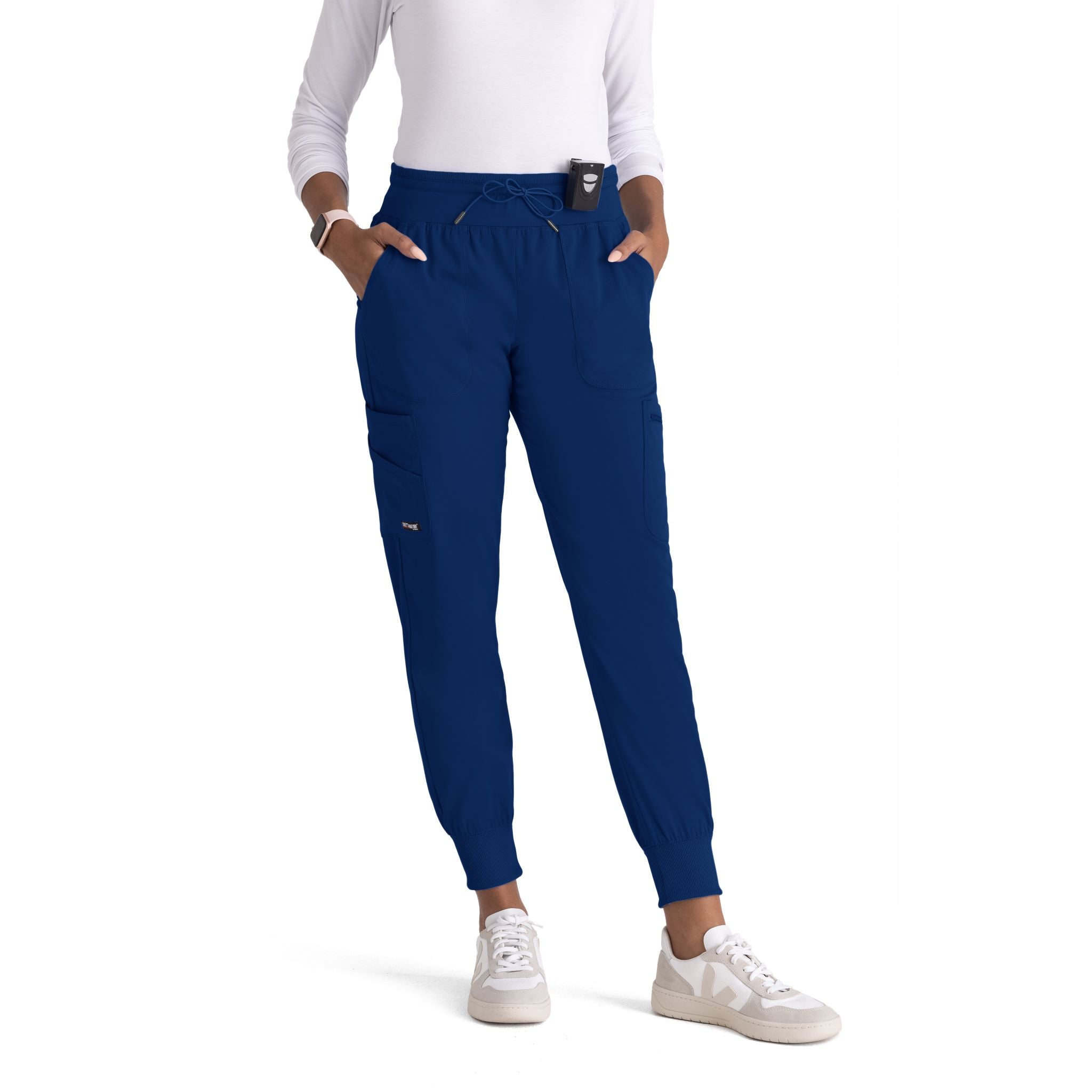 Women's Carly Jogger Scrub Pants - Comfortable Medical Work Pants for Nurses & Healthcare Professionals - Perfect for Hospital Shifts, Clinics & Long Work Hours