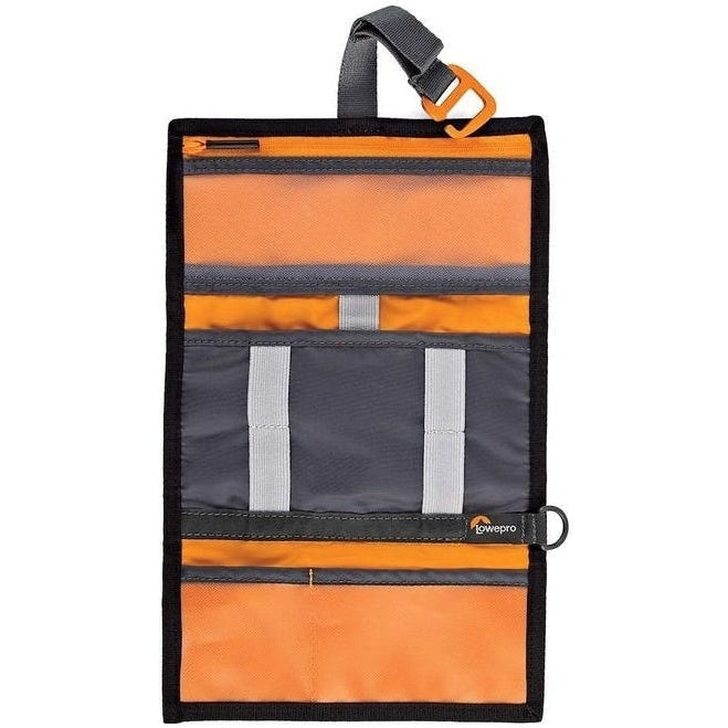 Lowepro GearUp Wrap Dark Grey Green Line Camera Bag - Waterproof DSLR/SLR/Mirrorless Camera Case for Travel & Outdoor Photography