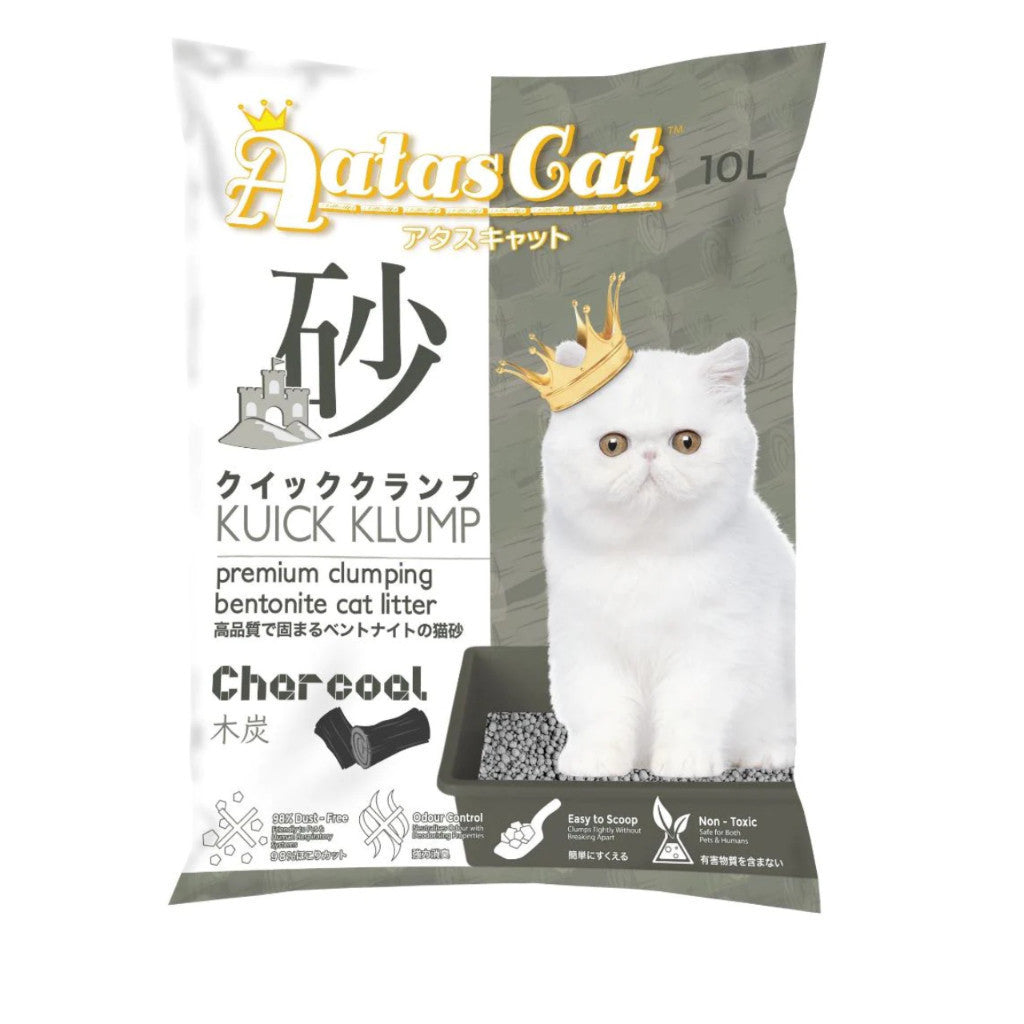 Premium Aatas Cat Litter - 6L Kofu Klump, 7L Krisp Klump Paper & 10L Kuick Klump Bentonite | Odor Control, Super Absorbent & Hygienic | Ideal for Multi-Cat Homes & Small Apartments