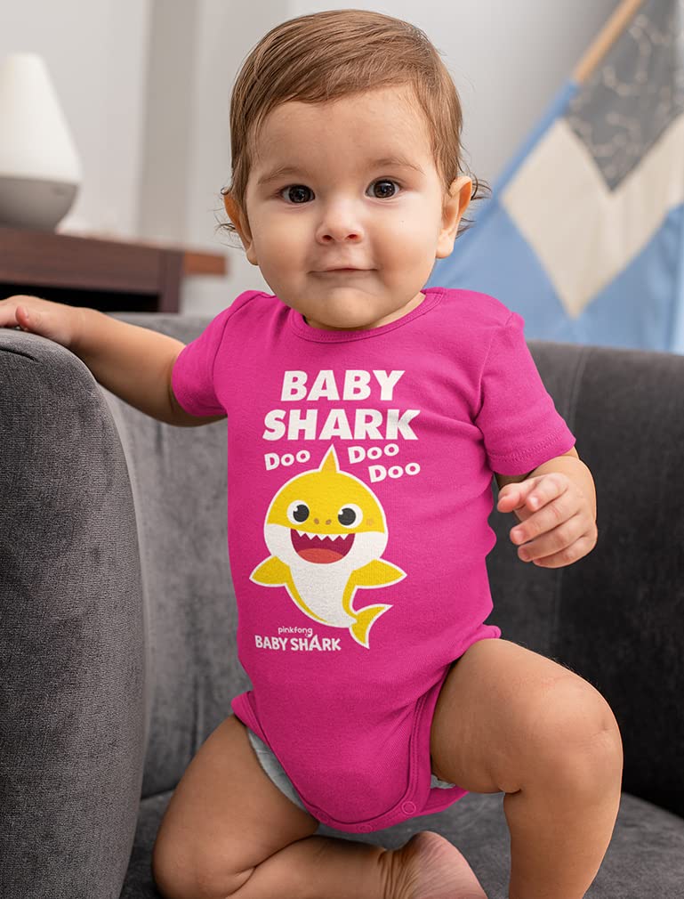 Tstars Baby Shark Doo Doo Doo Outfit - Cute Baby Bodysuit for Boys & Girls | Perfect for Birthday, Halloween & Family Photos
