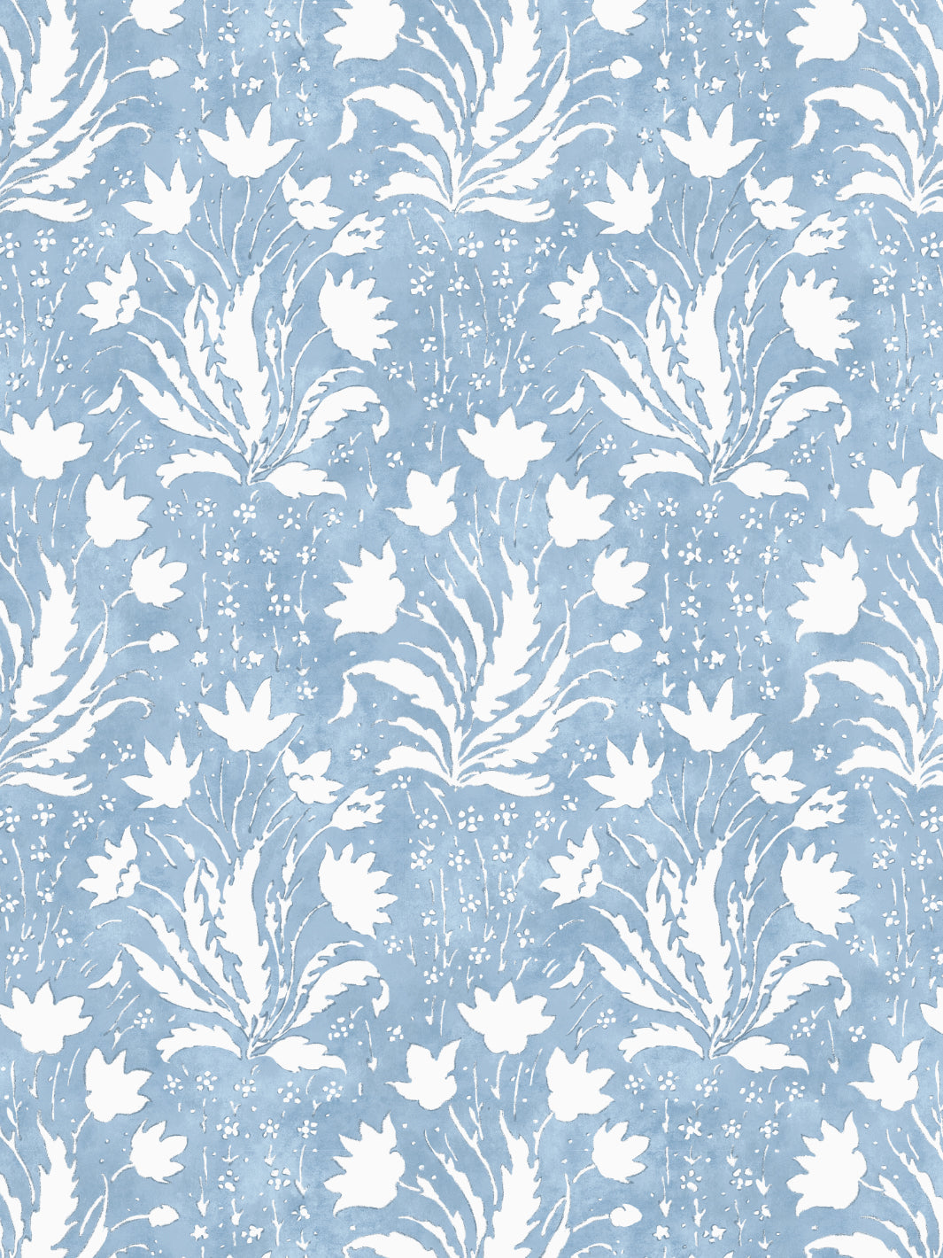 Nathan Turner Light Blue Floral Wallpaper - Premium Peel and Stick Wallpaper for Bedroom, Living Room, and Home Decor