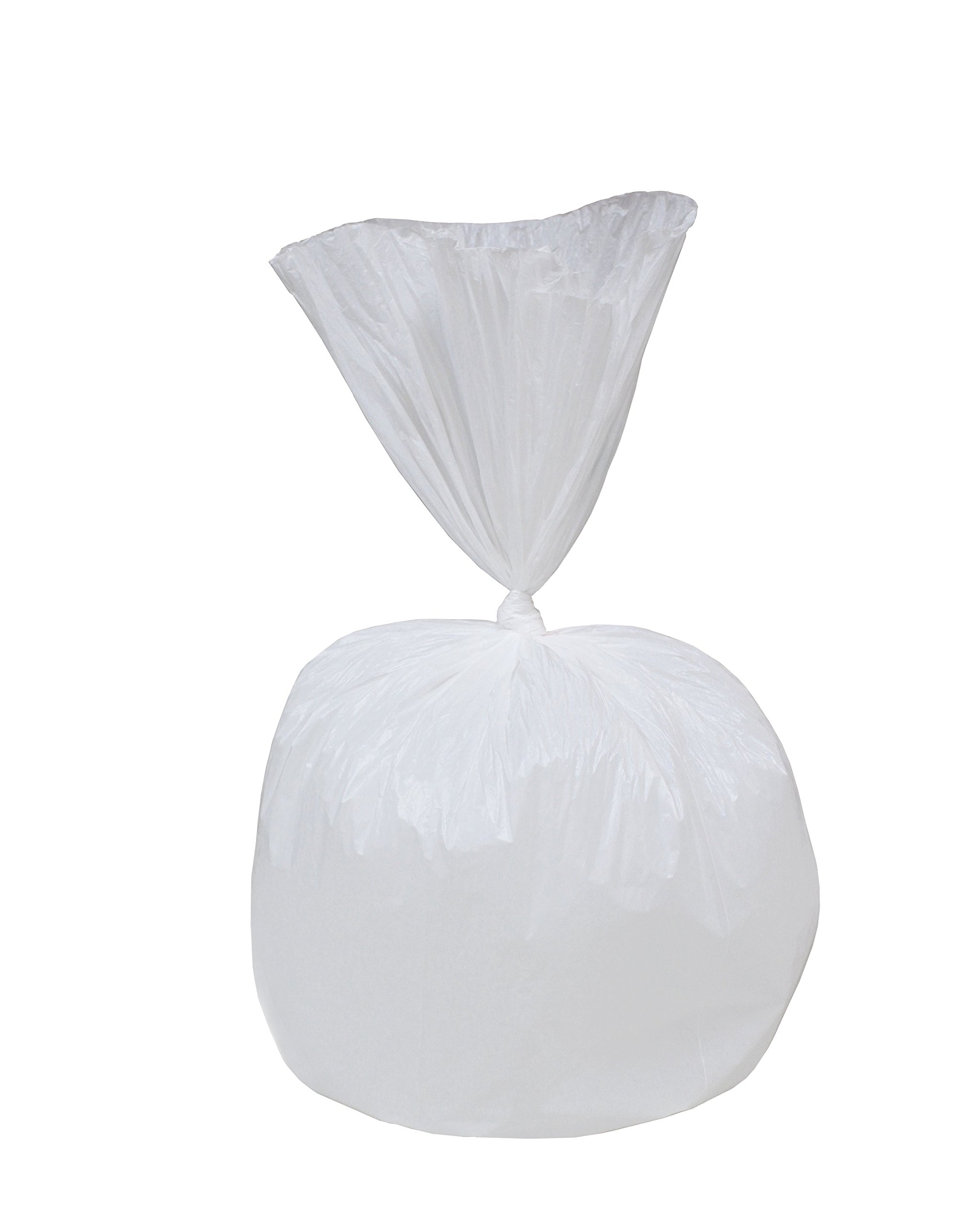 Hippo Sak Diaper Disposal Bags - 375 Count, White, Scented & Leak-Proof - Perfect for Diaper Pails, Travel & Nursery Use