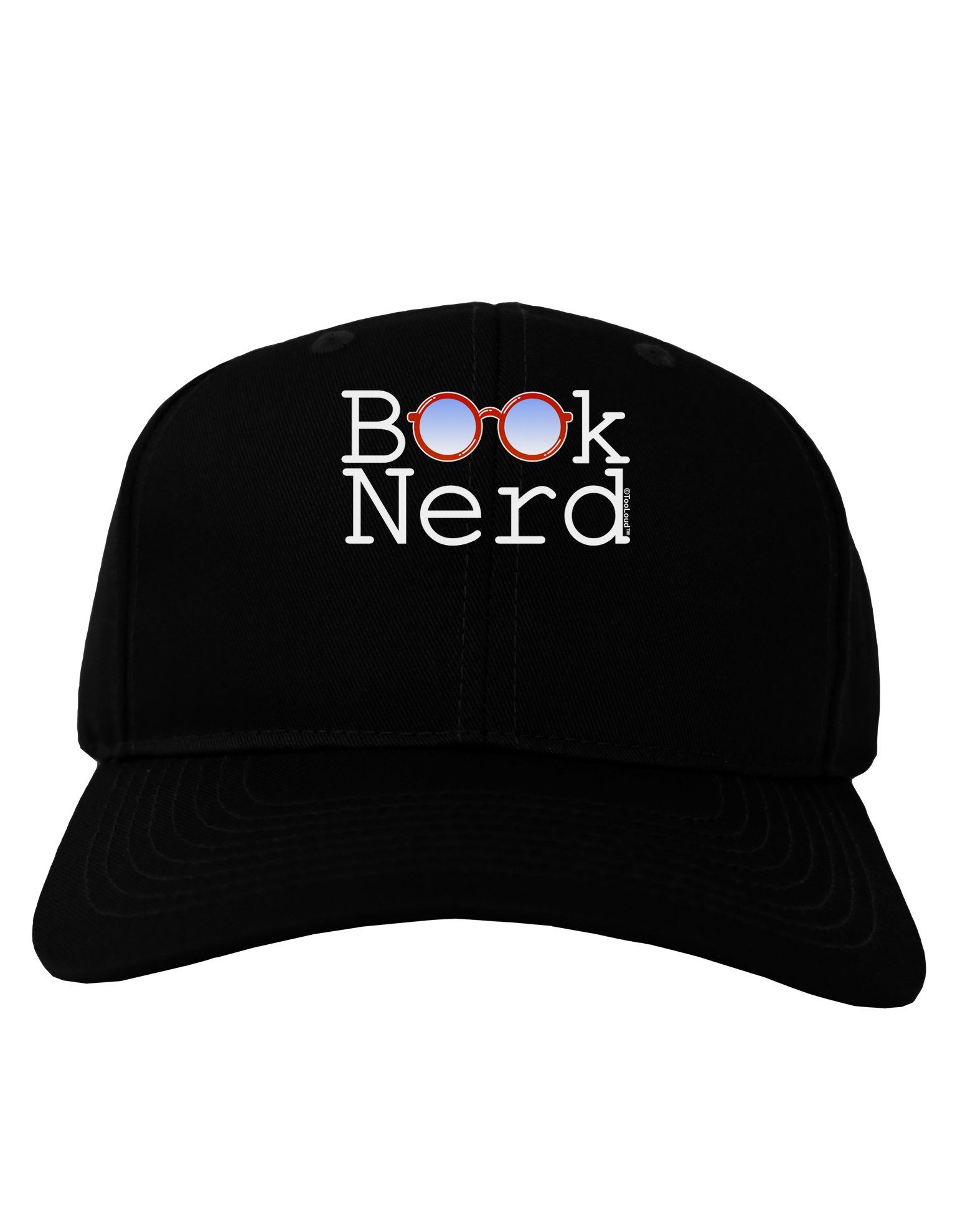TOOLOUD Book Nerd Adult Dark Baseball Cap - Vintage Style Adjustable Hat for Readers & Book Lovers - Perfect for Reading, Library Visits & Outdoor Activities