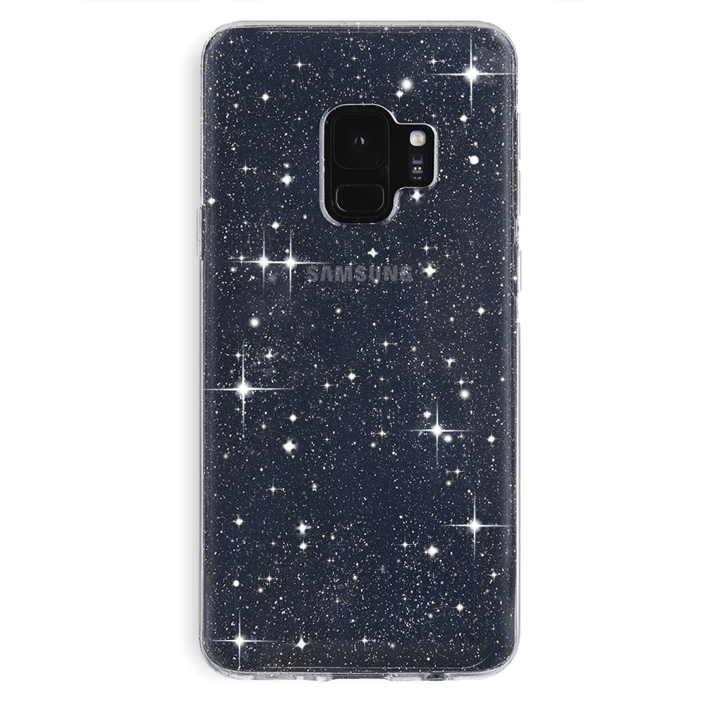 Sparkle Glitter Samsung Phone Case - Protective Cover for Galaxy S21/S20/Note 20 with Rhinestones - Perfect for Parties, Events & Everyday Glam