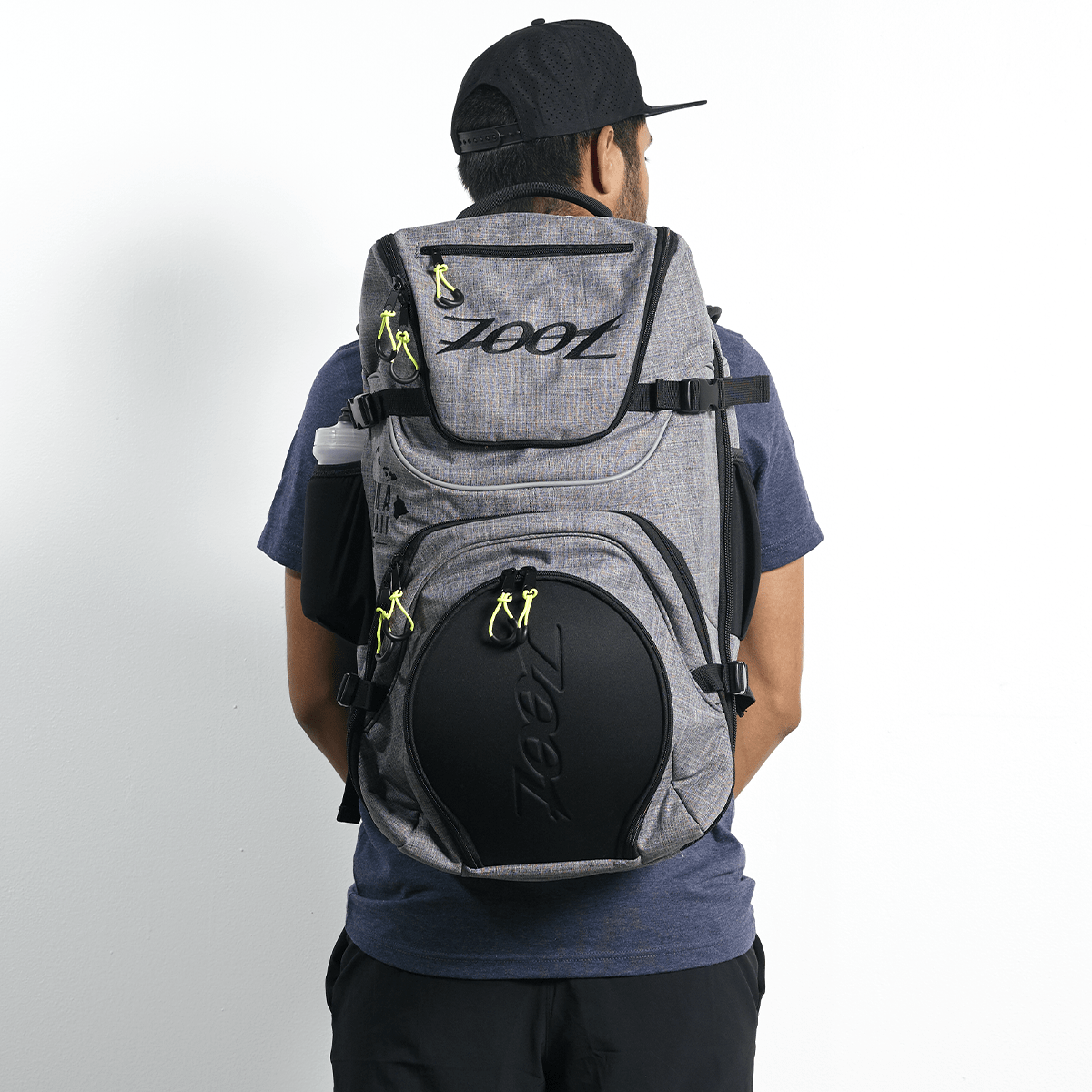 Ultra Tri Bag - Durable Canvas Backpack in Gray for Travel, Hiking & Everyday Use | Water-Resistant & Spacious Design