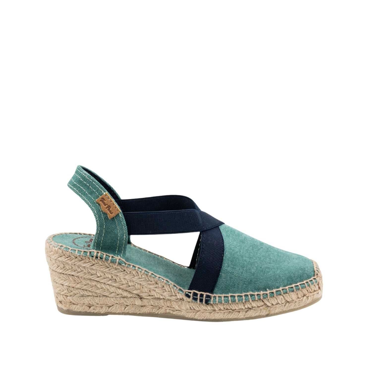 Women's Comfortable Cotton Blend Wedge Espadrille Shoes - Breathable Summer Casual Flats for Beach, Vacation & Everyday Wear