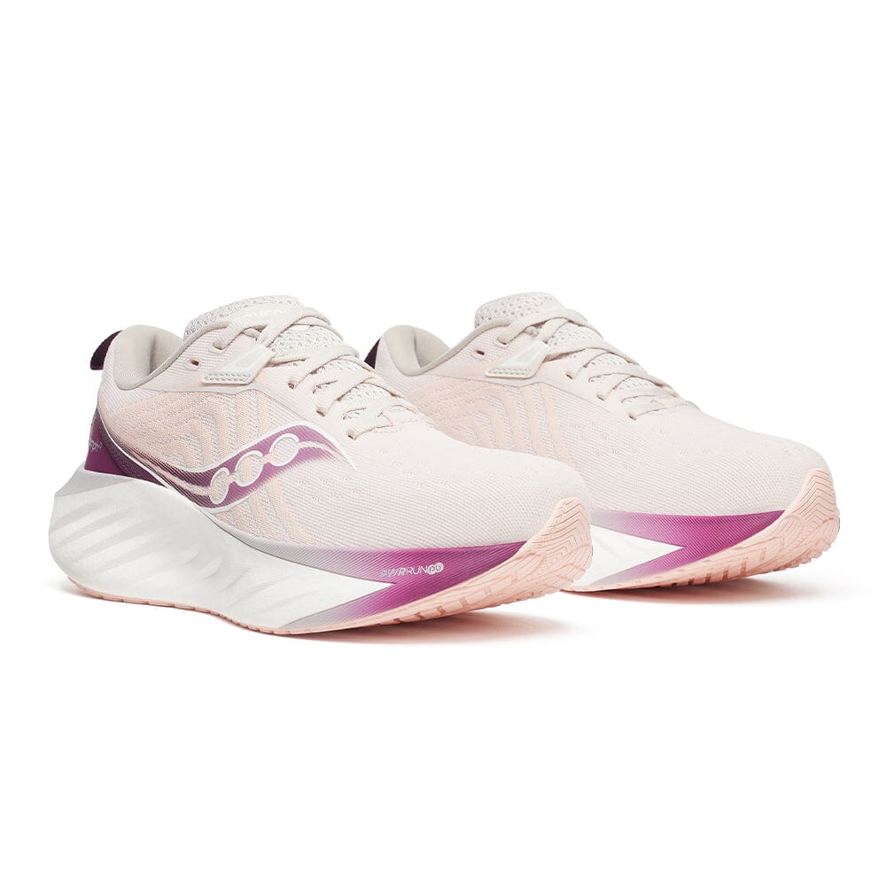 Saucony Women's Triumph 22 Running Shoes - Lightweight Cushioned for Long Distance & Marathon Training - Perfect for Road Running, Gym Workouts & Daily Jogging