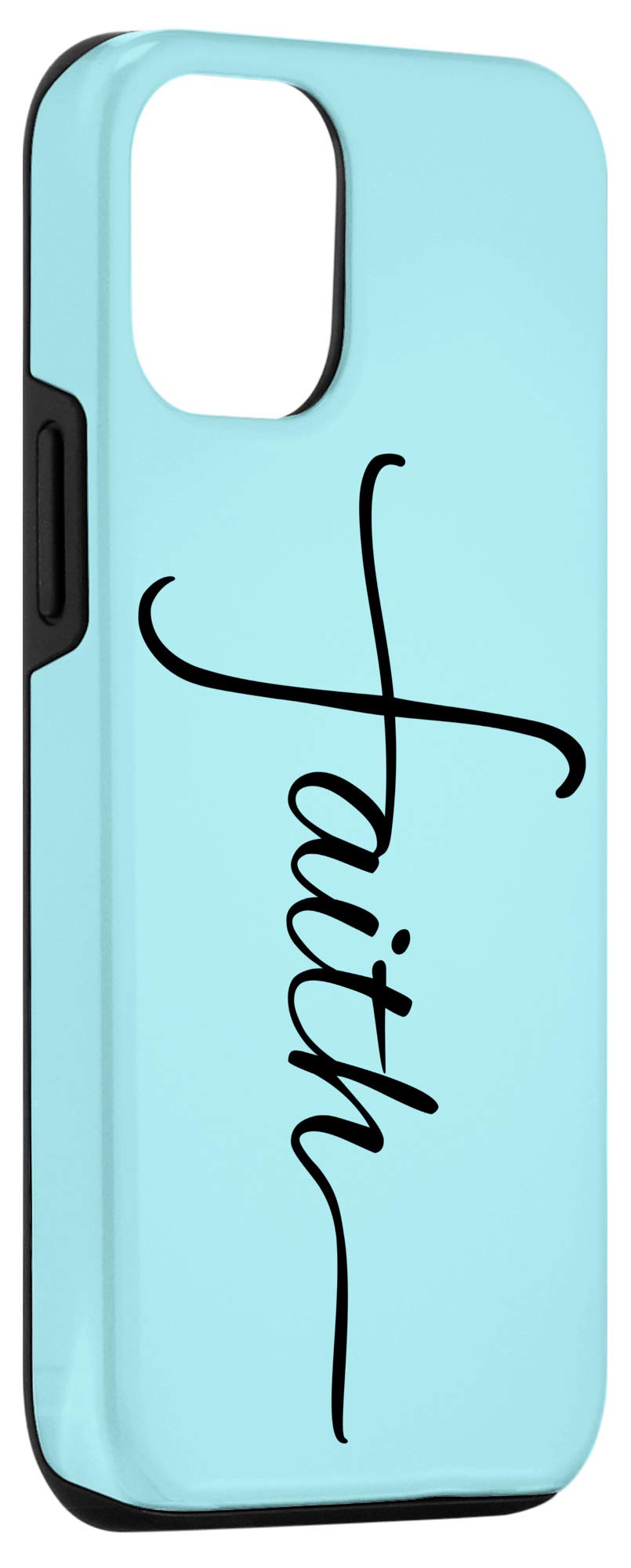 iPhone 12/12 Pro Christian Faith Case with Cross Design - Blessed by Jesus Love - Perfect for Church, Bible Study & Daily Inspiration