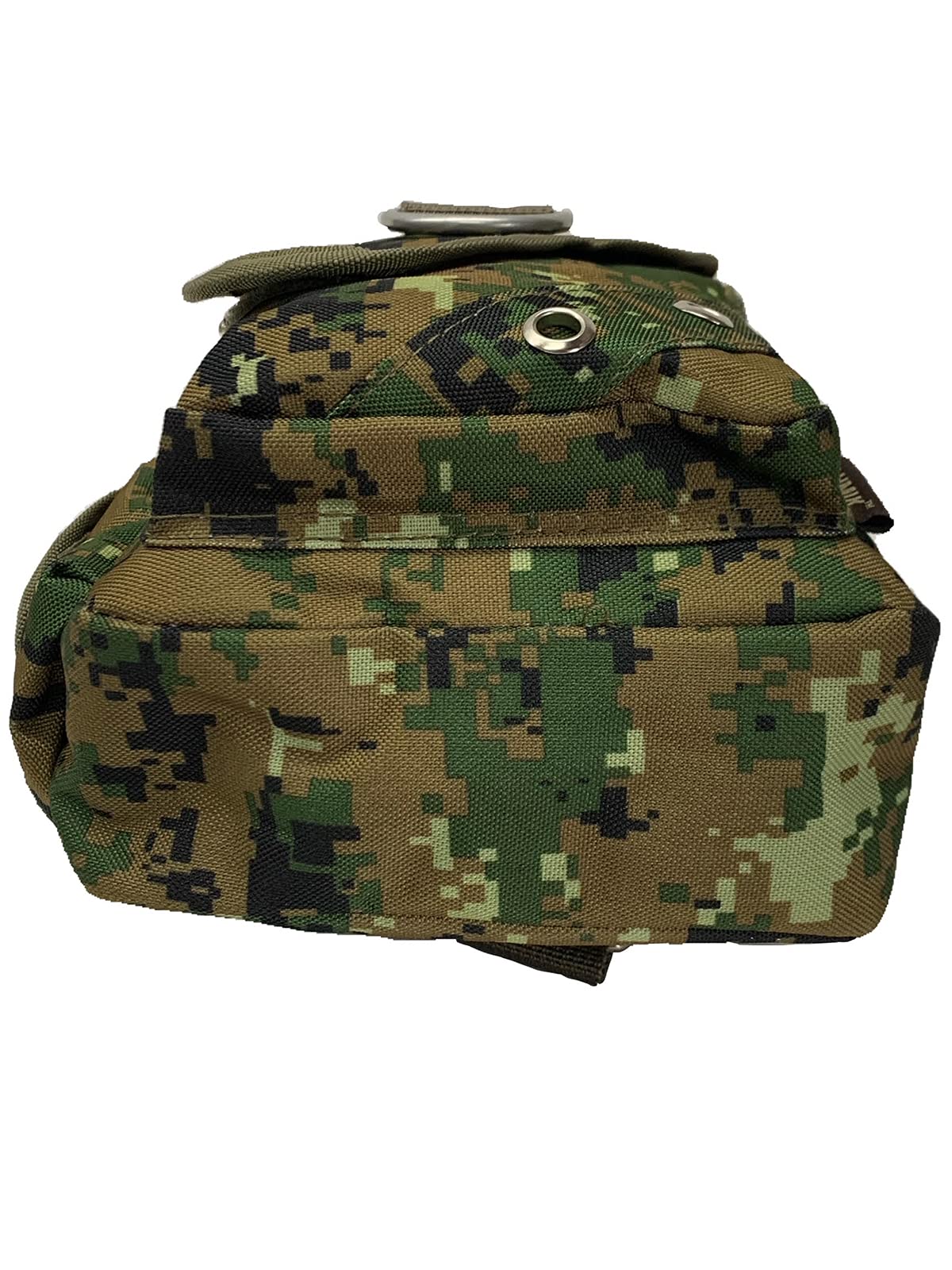 Adjustable Front Flap Crossbody Sling Bag in Camo Print - Perfect for Travel, Hiking, and Everyday Use
