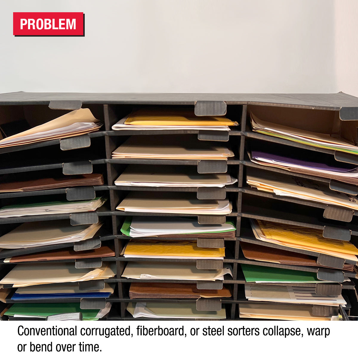 Ultimate Office TierDrop™ 40-Slot Organizer - Perfect for Literature, Forms, Mail & Classroom Sorting | Ideal for Teachers, Offices & Home Organization