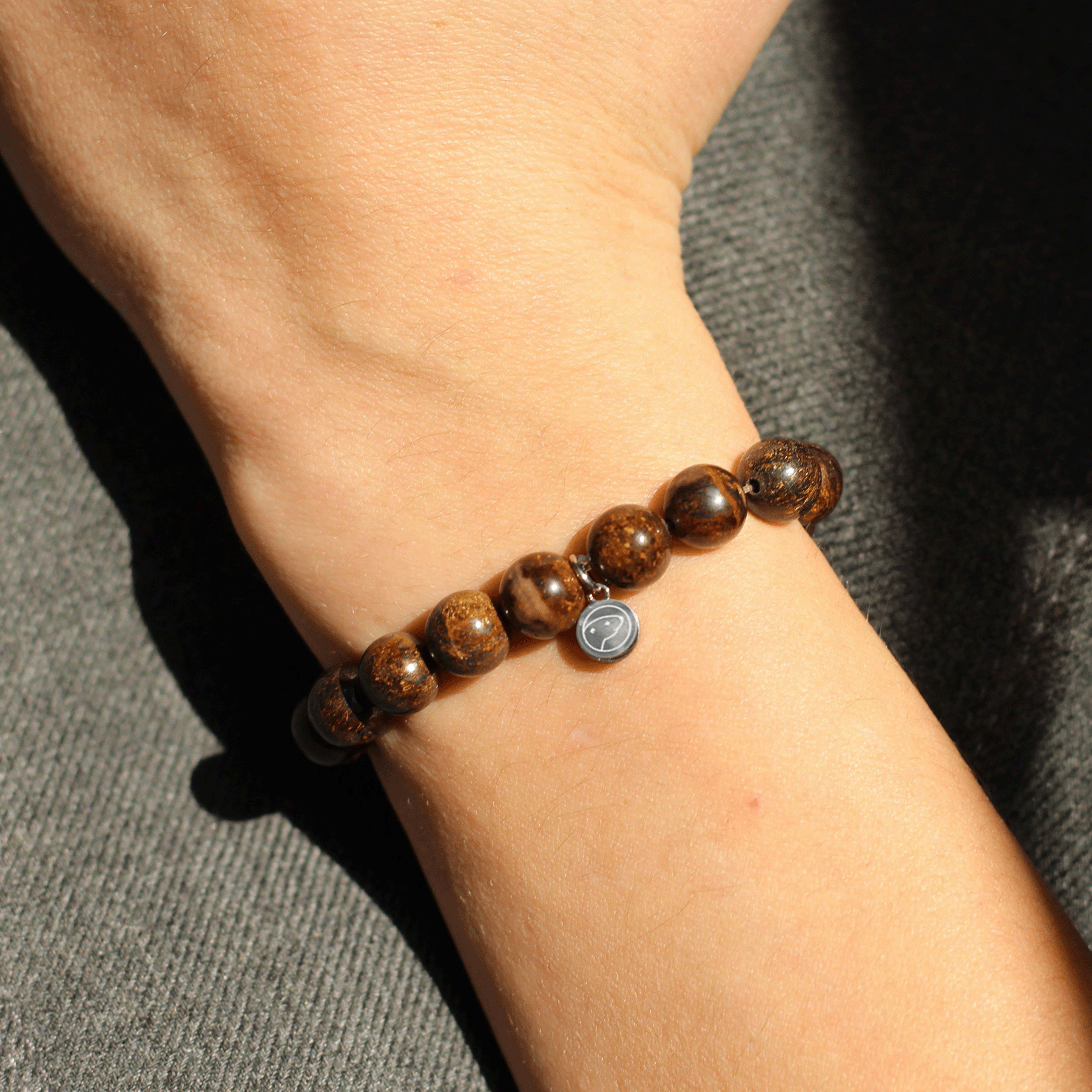 Natural Bronzite Stone Beaded Bracelet for Men & Women - Healing Crystal Jewelry for Stress Relief & Positive Energy - Perfect for Meditation, Yoga & Daily Wear