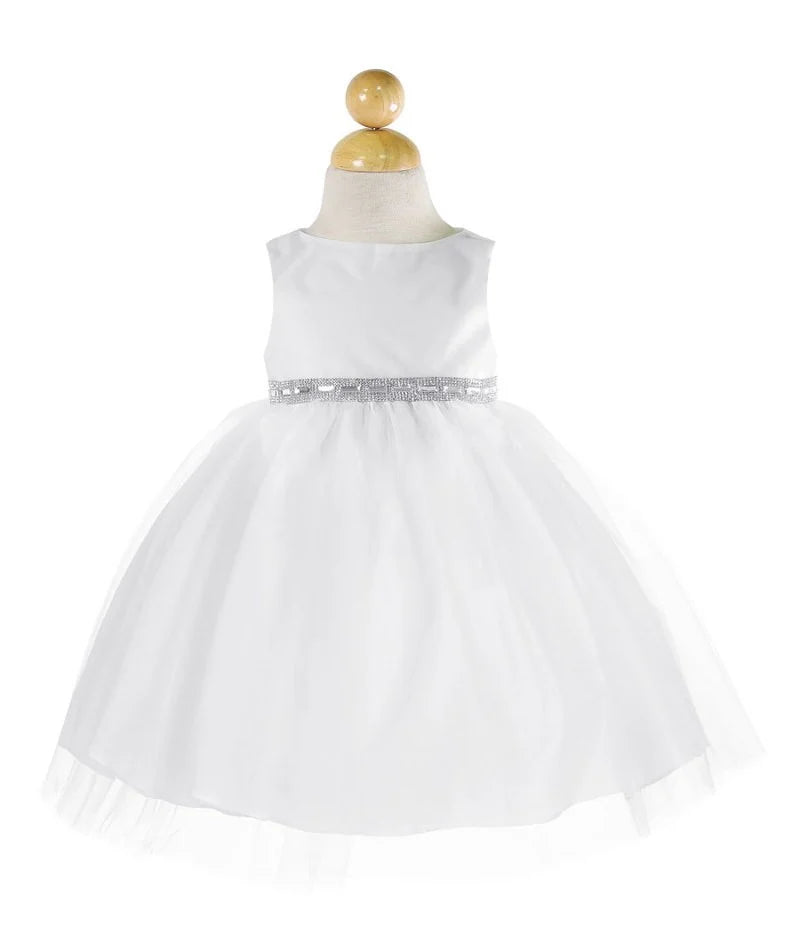 Baby Flower Girl Dress for Weddings & Parties - Elegant Lace & Tulle Gown (Style B754) - Perfect for Special Occasions, Photo Shoots & Celebrations