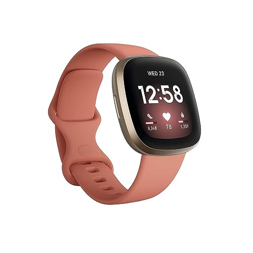 Fitbit Versa 3 Smart Watch with Alexa Built-in, Heart Rate Monitor, GPS & Sleep Tracking - Perfect for Fitness Enthusiasts & Active Lifestyles