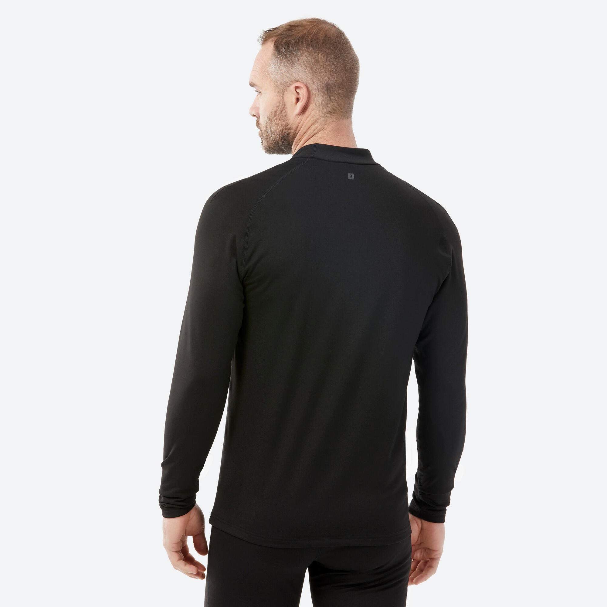 Wedze Men's BL 500 Thermal Ski Base Layer - Warm Winter Underwear for Skiing & Snowboarding - Perfect for Cold Weather Outdoor Activities