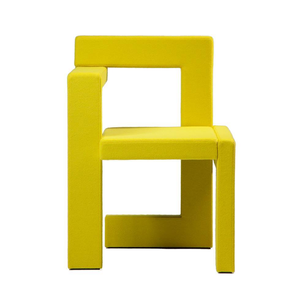 Gerrit Rietveld Steltman Chair - Mid-Century Modern Wooden Dining Chair by Spectrum Design | Perfect for Dining Rooms, Offices & Contemporary Interiors