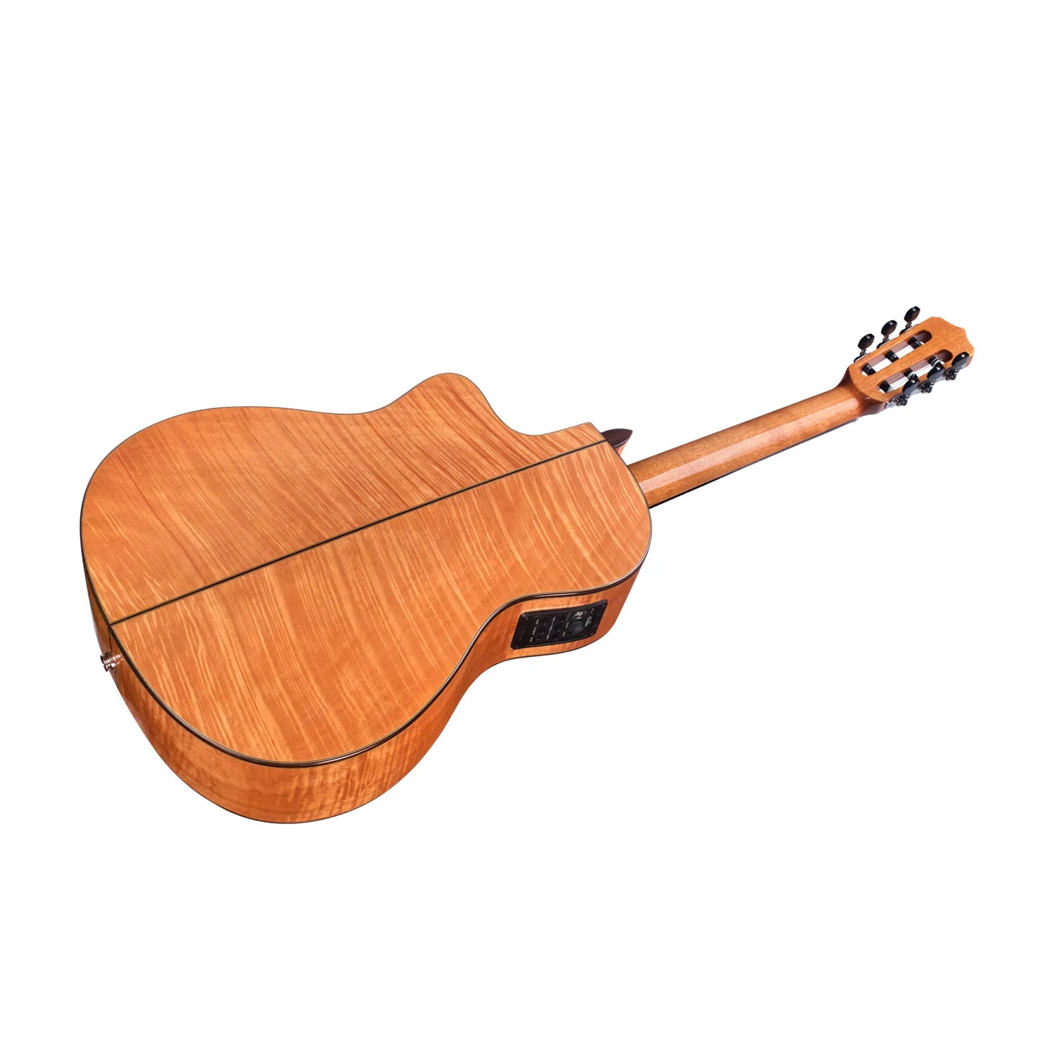 Córdoba Fusion 14 Maple Nylon String Acoustic Electric Guitar - Natural Finish | Professional Classical Guitar for Performances, Recording & Home Practice
