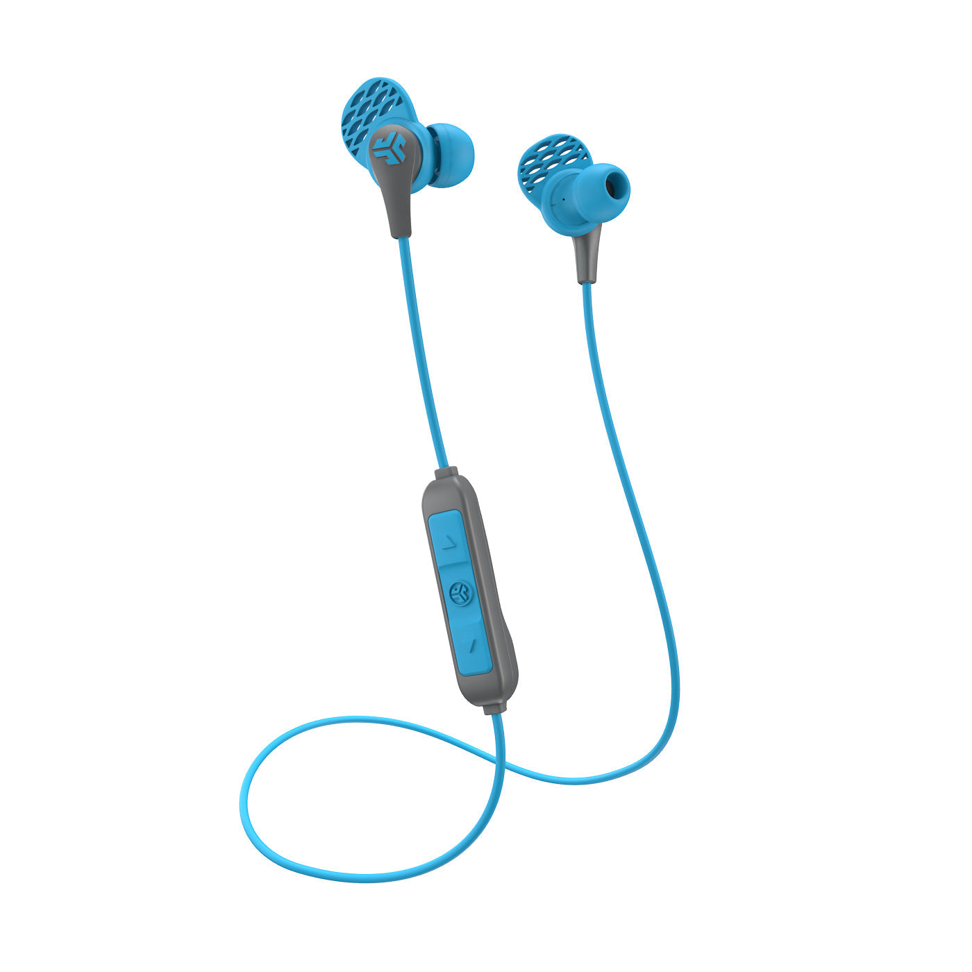 JBuds Pro Wireless Bluetooth Earbuds with Noise Cancellation - Blue & Gray Color Options | Perfect for Gym, Commuting & Travel