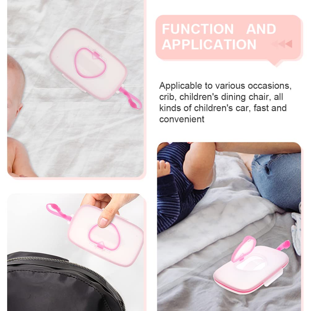 Refillable Travel Wipes Case 2-Pack - Portable Baby Wipe Holder & Wet Tissue Dispenser Pouch for On-the-Go Parents | Perfect for Diaper Bags, Strollers, Car Trips & Outdoor Adventures