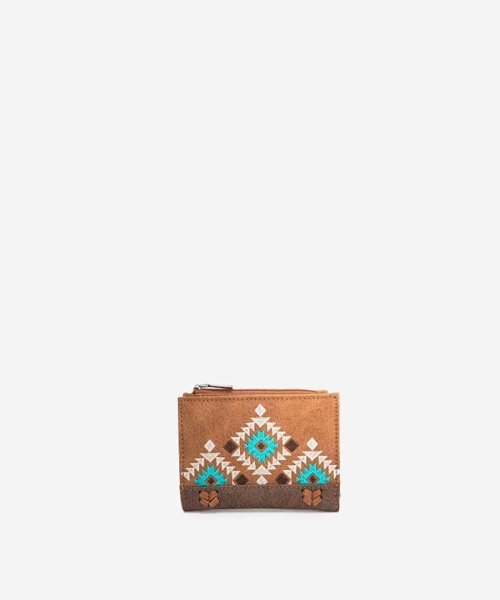 Montana West Aztec Fringe Bucket Bag Set for Women - Stylish Leather Crossbody Purse with Adjustable Strap, Perfect for Travel, Shopping & Everyday Use